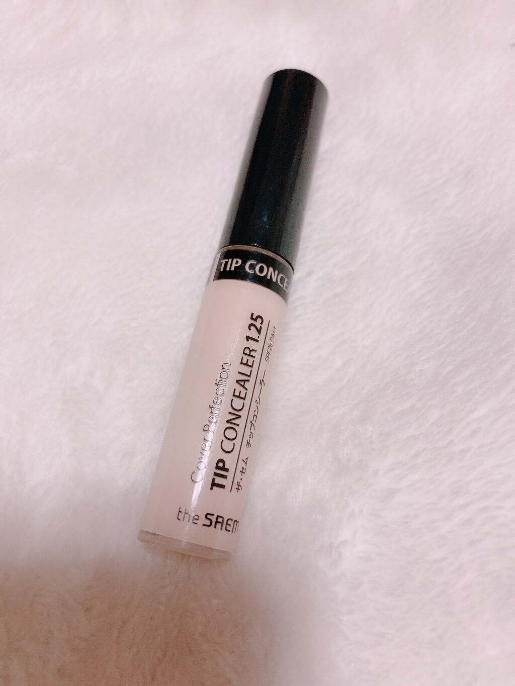 カバーパーフェクション チップコンシーラー/the SAEM/リキッドコンシーラーを使ったクチコミ(2枚目)