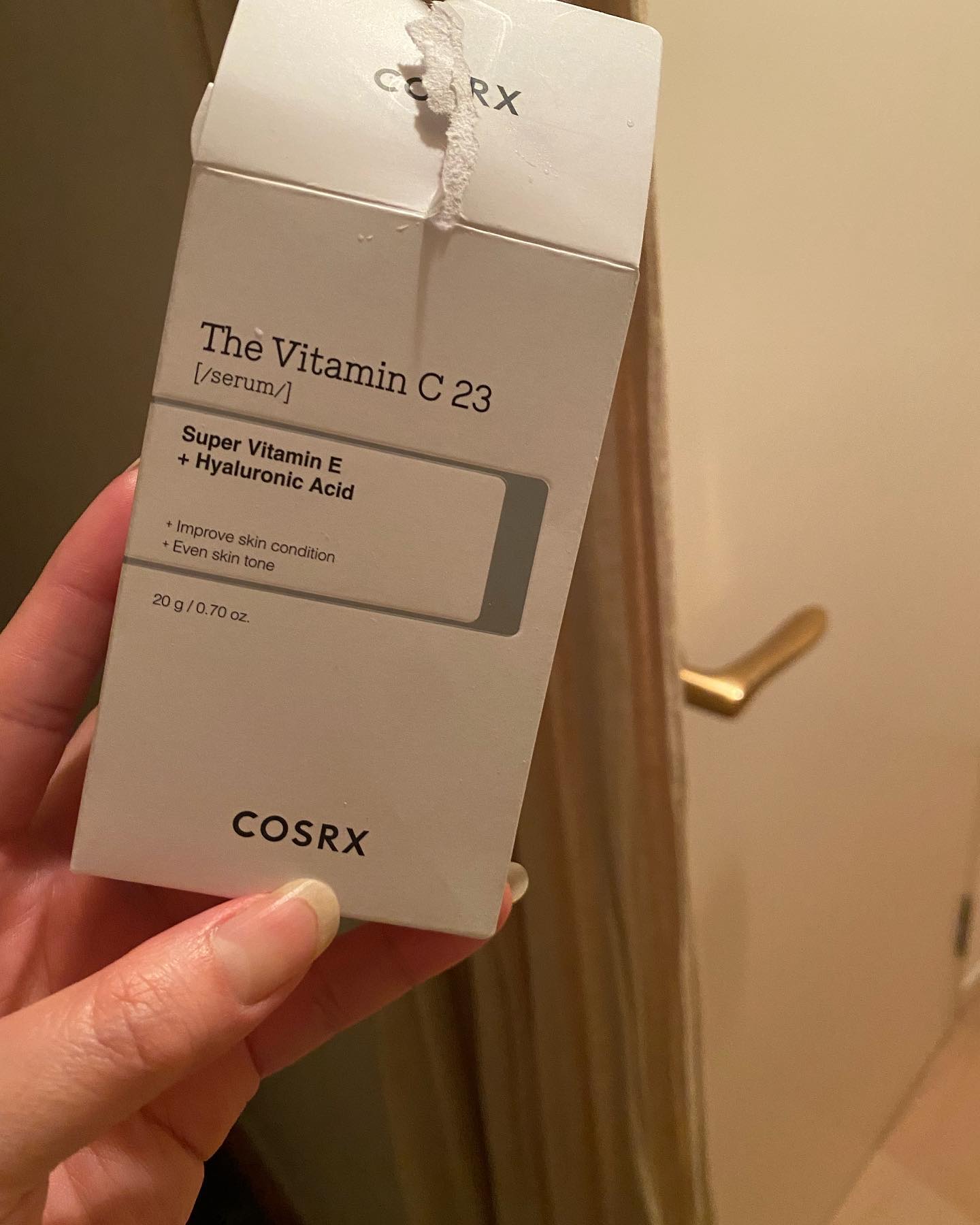 RXザ・ビタミンC23セラム/COSRX/美容液を使ったクチコミ（1枚目）