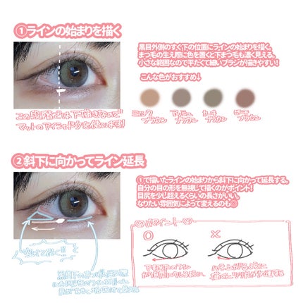 パーフェクトマルチアイズ/キャンメイク/アイシャドウパレットを使ったクチコミ(2枚目)