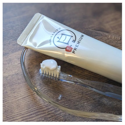 歯磨き堂 薬用ホワイトニングペースト プレミアム/歯磨き堂/歯磨き粉を使ったクチコミ(3枚目)