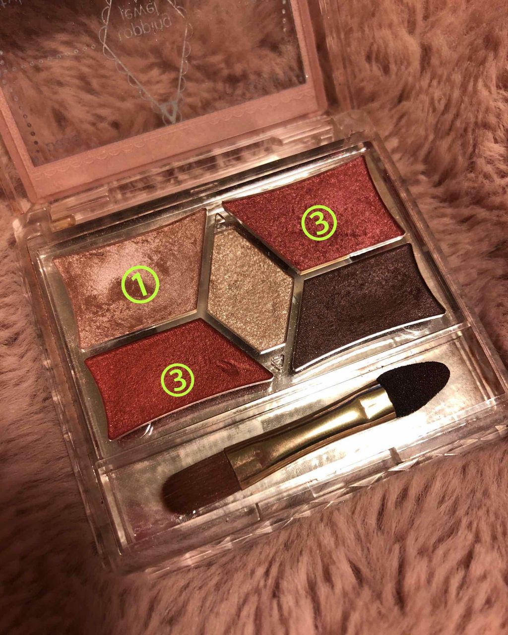 【旧品】パーフェクトスタイリストアイズ/キャンメイク/アイシャドウパレットを使ったクチコミ（2枚目）