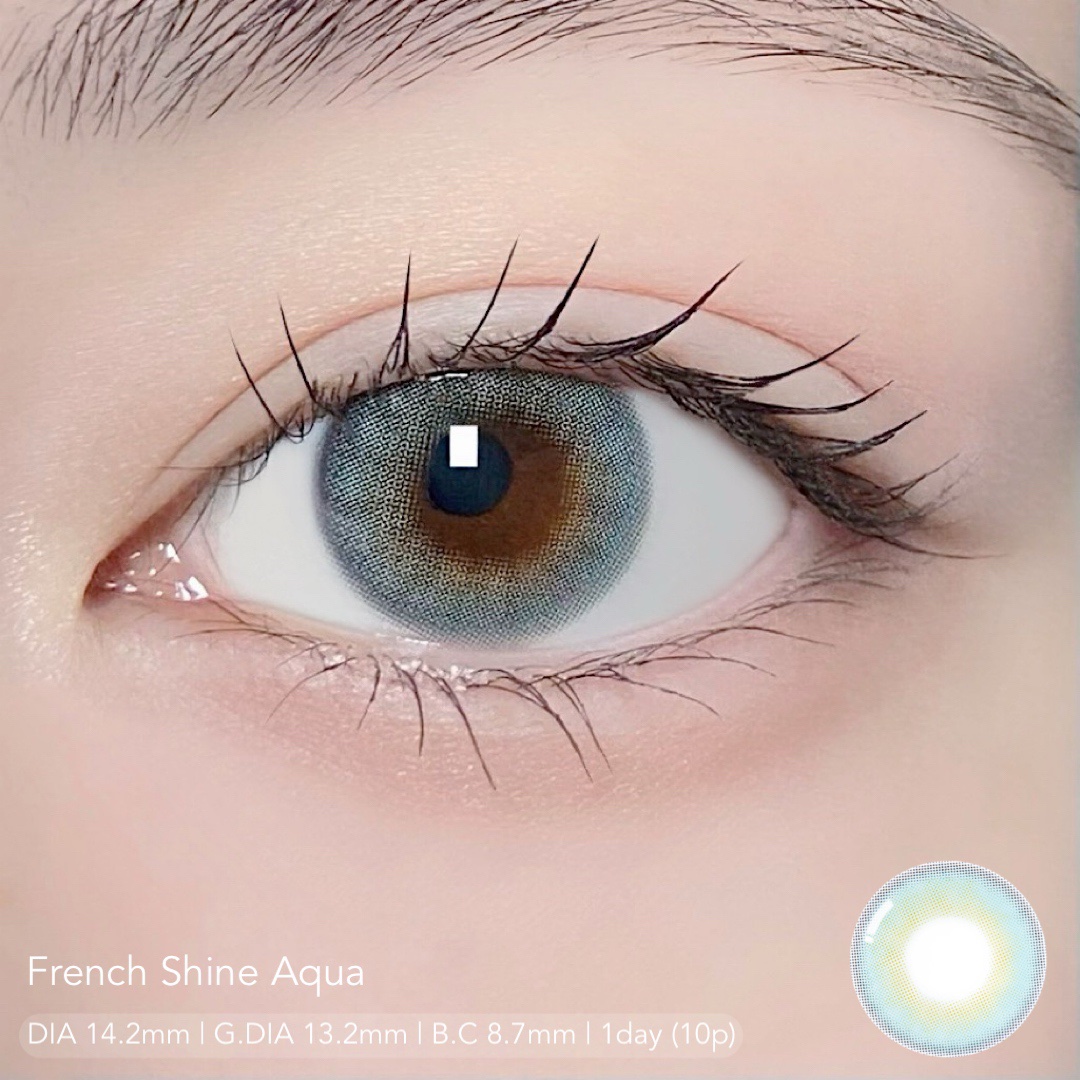 FrenchShine1day/OLENS/ワンデー（１DAY）カラコンを使ったクチコミ（3枚目）