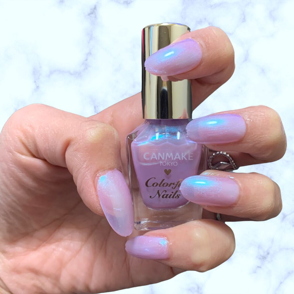 カラフルネイルズ/キャンメイク/マニキュアを使ったクチコミ（2枚目）