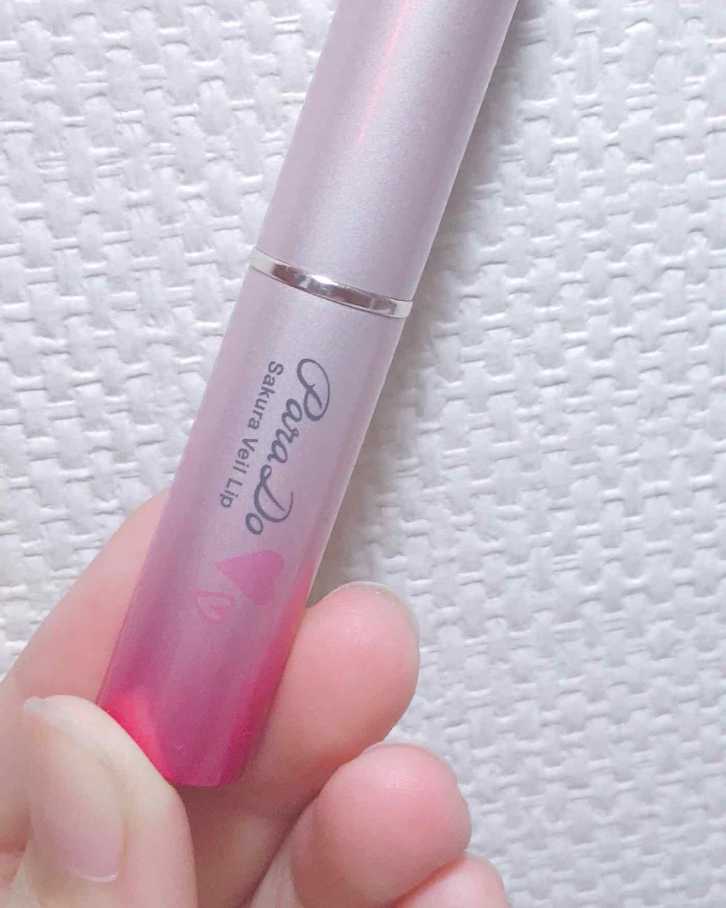 サクラヴェールリップ/パラドゥ/リップクリームを使ったクチコミ（2枚目）