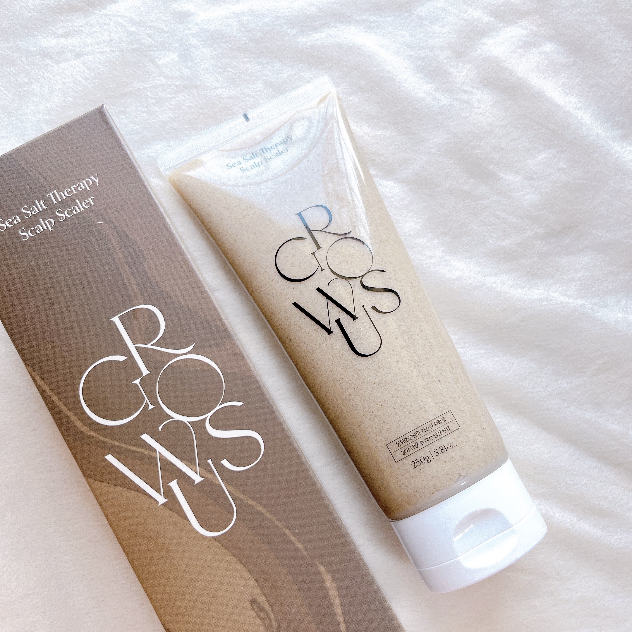 シーソルトセラピースカルプスケーラー/GROWUS/ヘッドスクラブを使ったクチコミ（1枚目）