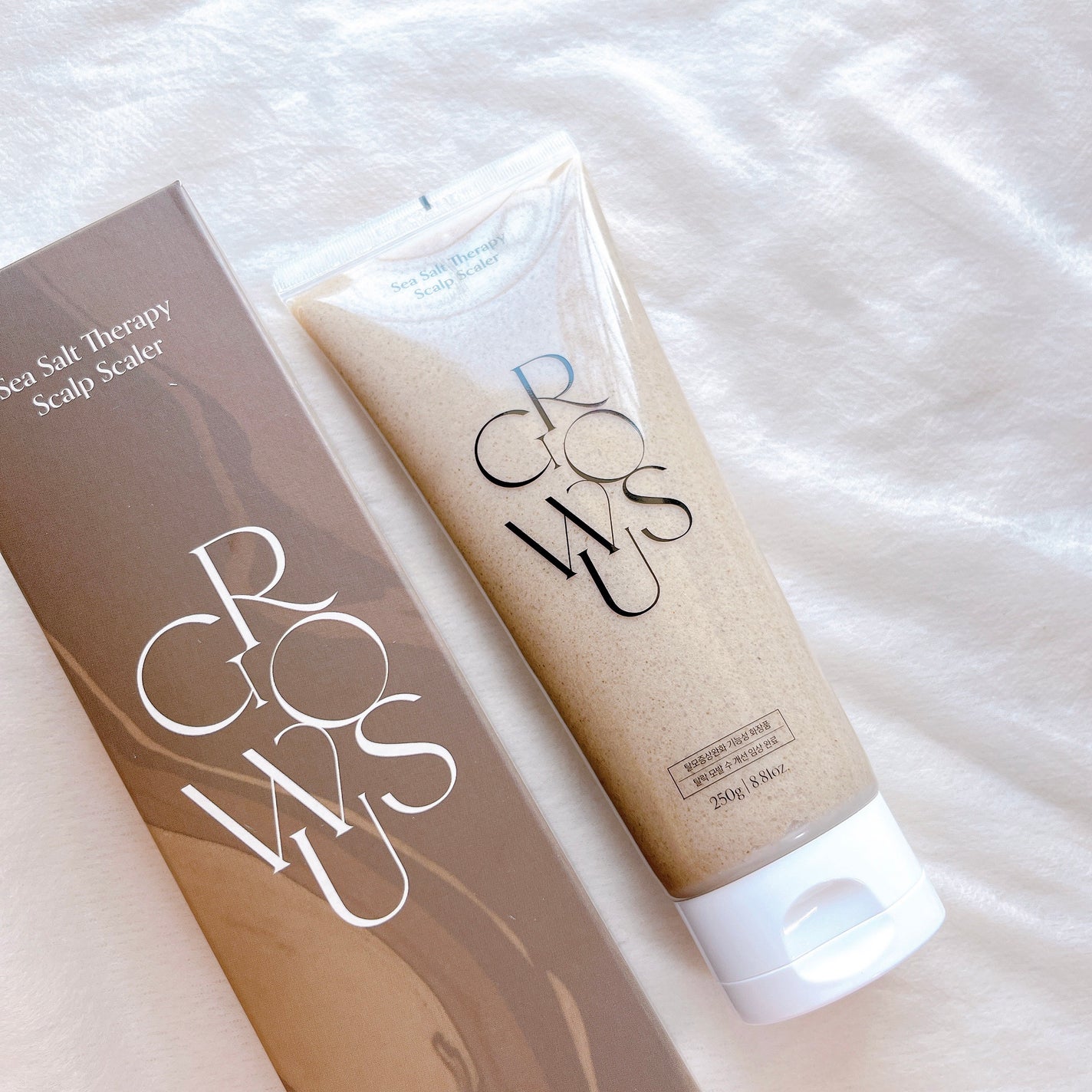 シーソルトセラピースカルプスケーラー/GROWUS/ヘッドスクラブを使ったクチコミ(1枚目)