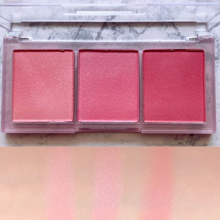 All Take Mood Cheek Palette/PERIPERA/パウダーチークを使ったクチコミ(4枚目)
