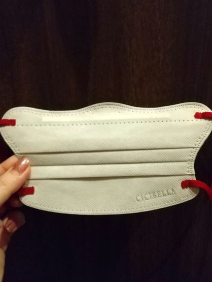 4Dマスク バイカラータイプ/CICIBELLA/マスクを使ったクチコミ(2枚目)