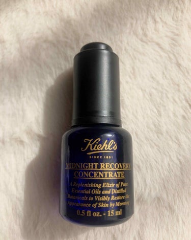 キールズ ミッドナイトボタニカル コンセントレート/Kiehl's/フェイスオイルを使ったクチコミ（1枚目）