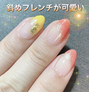 ネイルホリック Vivid color YE502/ネイルホリック/マニキュアを使ったクチコミ（2枚目）