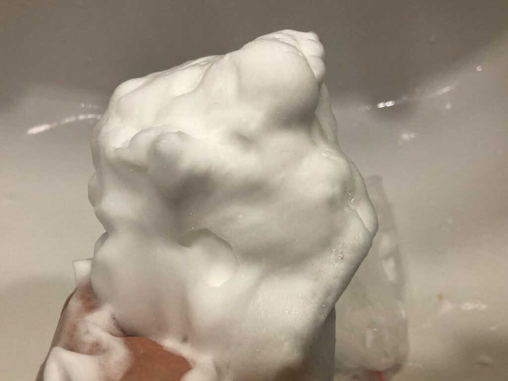 Nude ポアクレイソープ/ONLY MINERALS/洗顔石鹸を使ったクチコミ（3枚目）