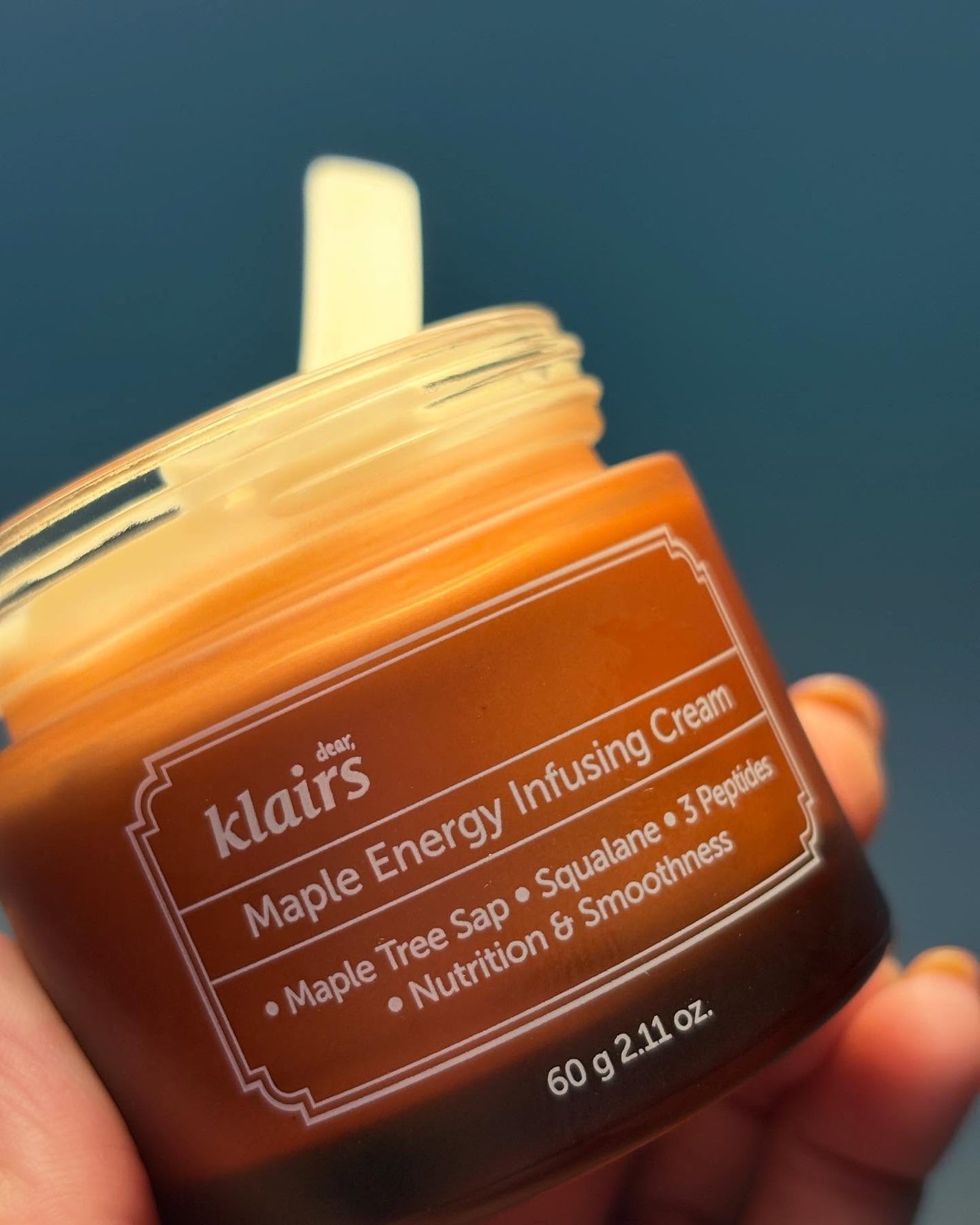 メープルエナジーインフュージングクリーム/Klairs/フェイスクリームを使ったクチコミ(3枚目)
