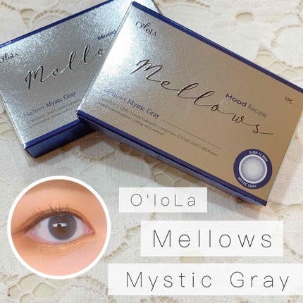 メローズ(Mellows)/OLOLA/カラーコンタクトレンズを使ったクチコミ(1枚目)