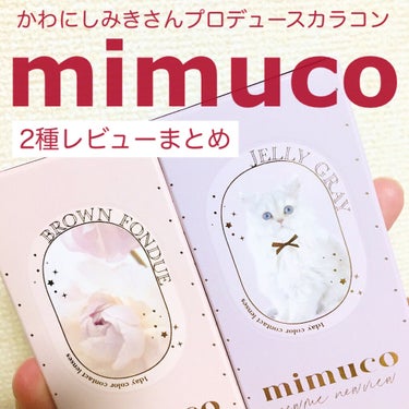 mimuco 1day/mimuco/ワンデー（１DAY）カラコンを使ったクチコミ（1枚目）