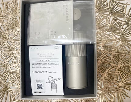 LINKA クリスタルミスト エアスプレー/LINKA/美顔器・マッサージを使ったクチコミ(2枚目)
