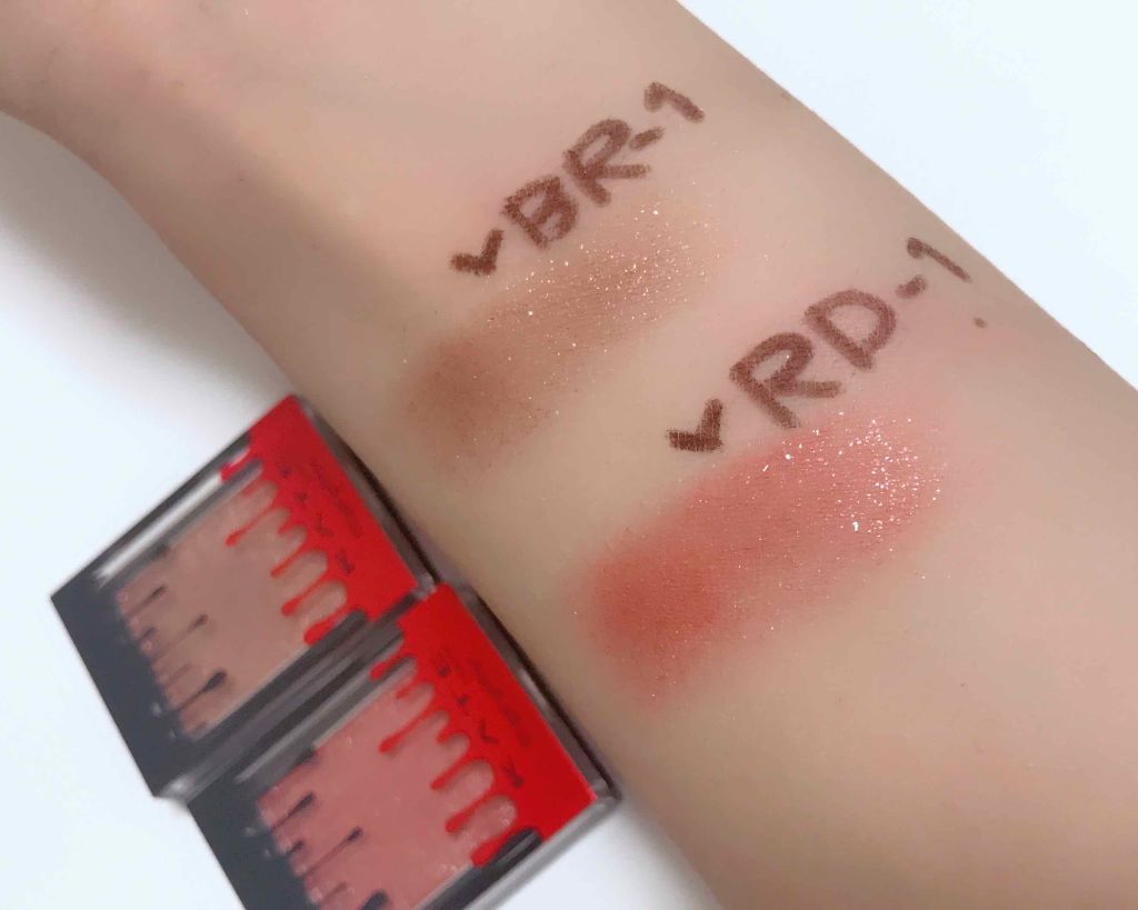 フィットジェルグリッター/KATE/ジェル・クリームアイシャドウを使ったクチコミ(3枚目)