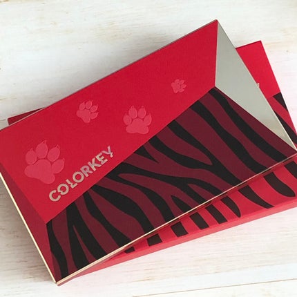 トラ十色アイシャドウパレット/COLORKEY/アイシャドウパレットを使ったクチコミ(2枚目)