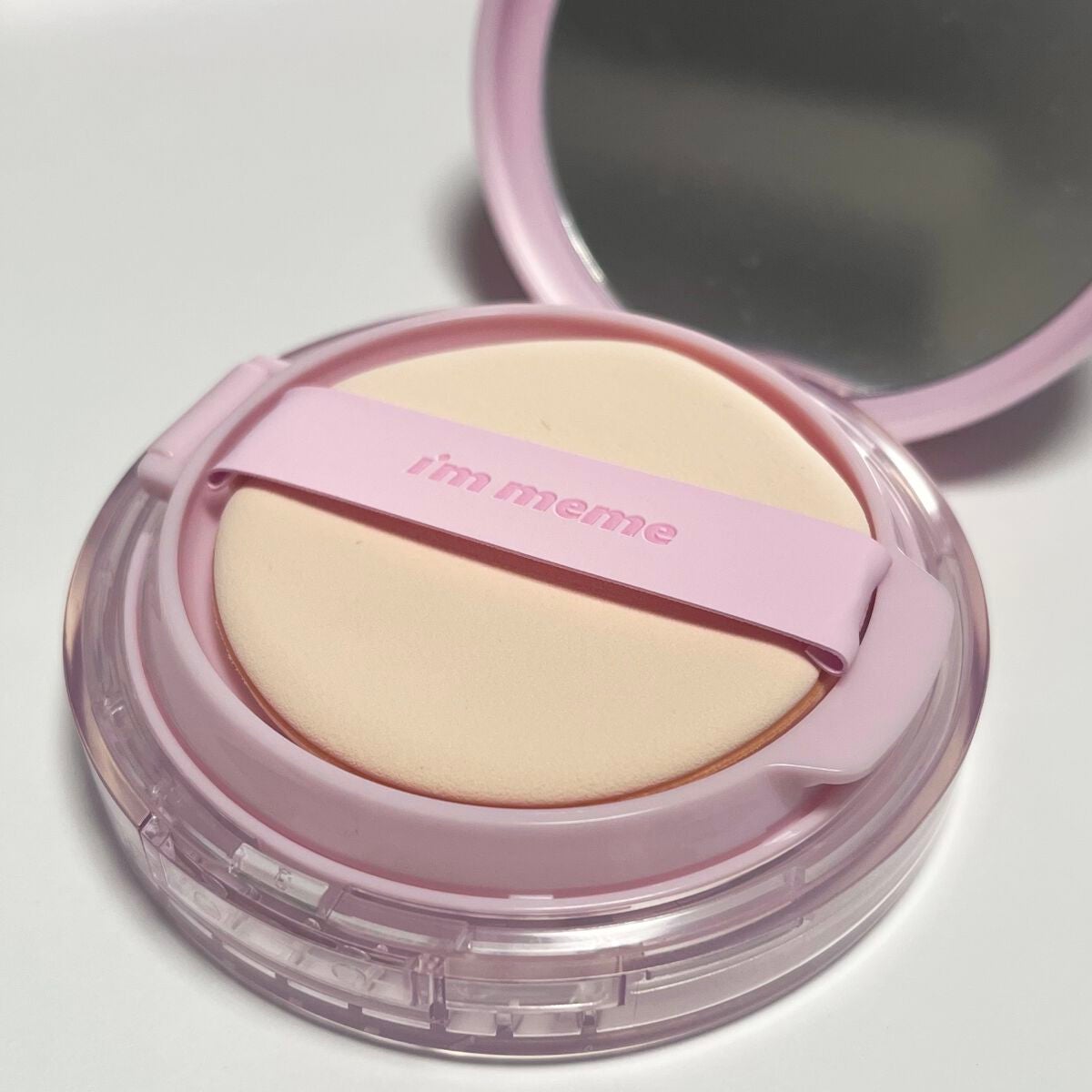 ワンダーベルベットラスティングクッション/i’m meme/クッションファンデーションを使ったクチコミ(2枚目)