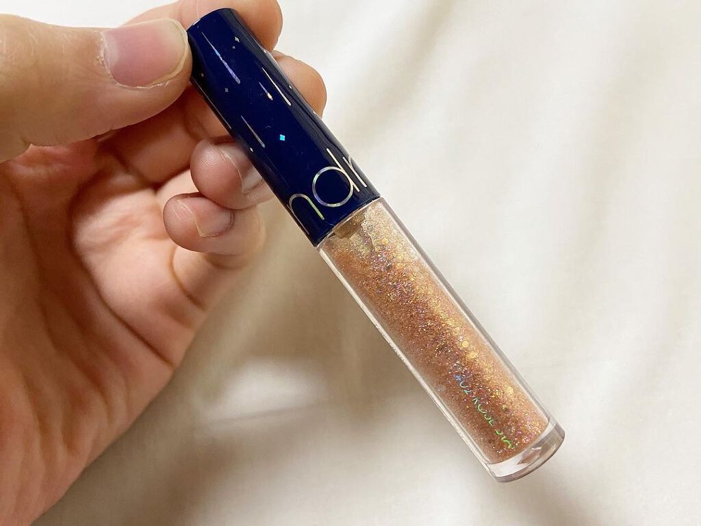 リキッド グリッター シャドウ/rom&nd/グリッターを使ったクチコミ（1枚目）