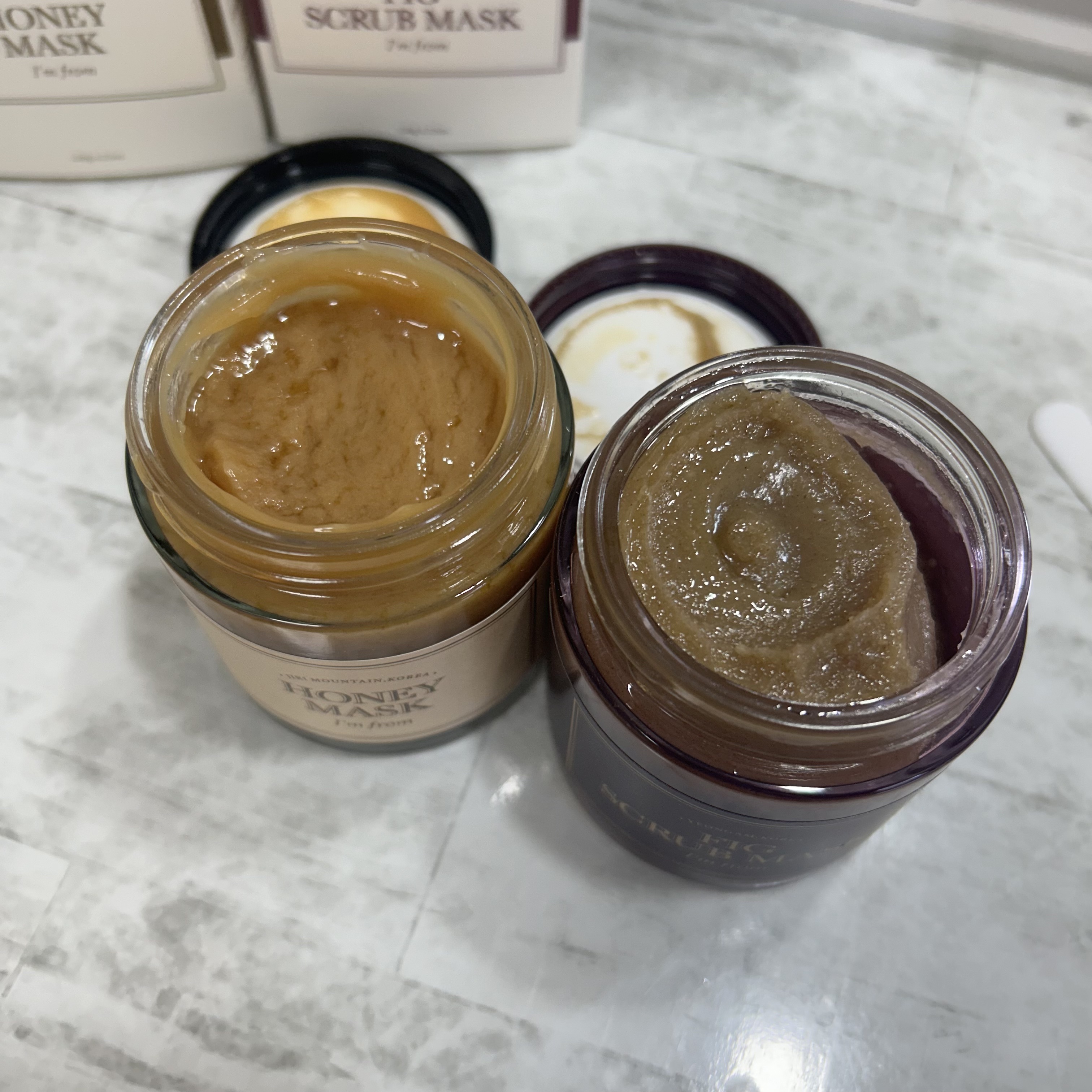 ハニーマスク/I'm from/洗い流すパック・マスクを使ったクチコミ（2枚目）