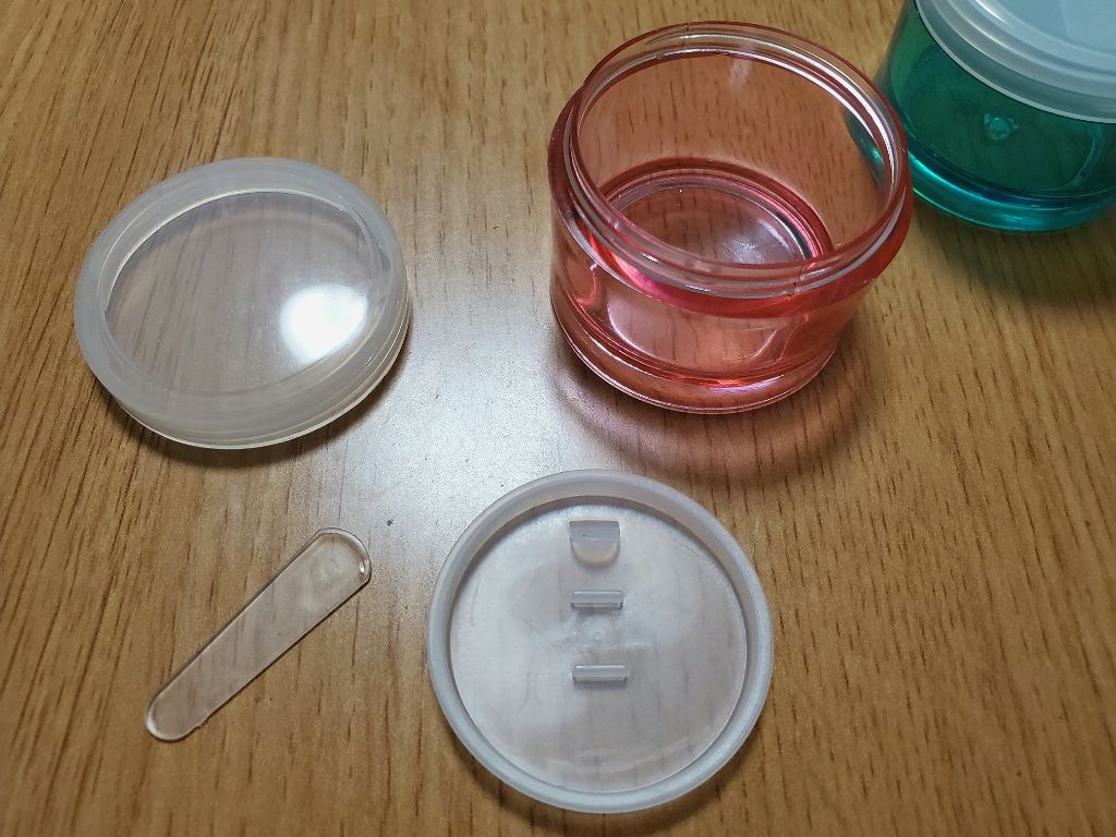 クリームケース/セリア/その他化粧小物を使ったクチコミ(2枚目)