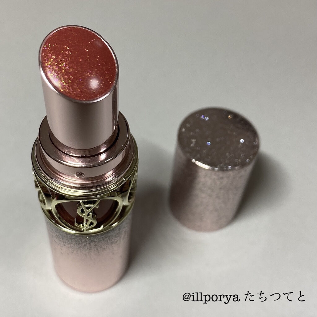 ルージュ ヴォリュプテ シャイン/YVES SAINT LAURENT BEAUTE/口紅を使ったクチコミ（3枚目）