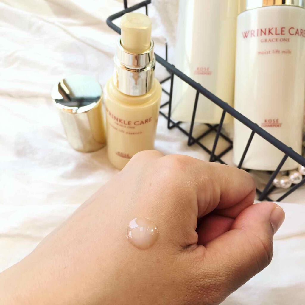リンクルケア モイストリフト ミルク/グレイスワン/乳液を使ったクチコミ(1枚目)