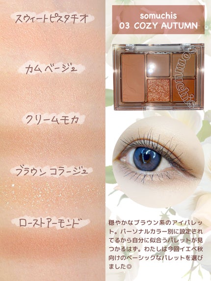 MATE SHADOW PALETTE/somuchis/アイシャドウパレットを使ったクチコミ(2枚目)