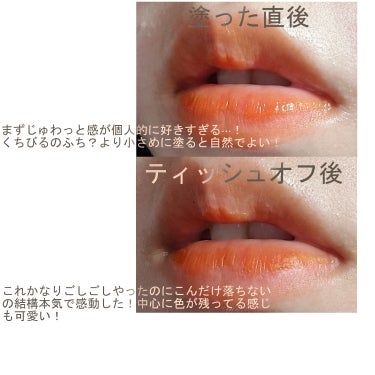 キャンディ ステイン OR220 オレンジキャンディ/Visée/口紅の画像