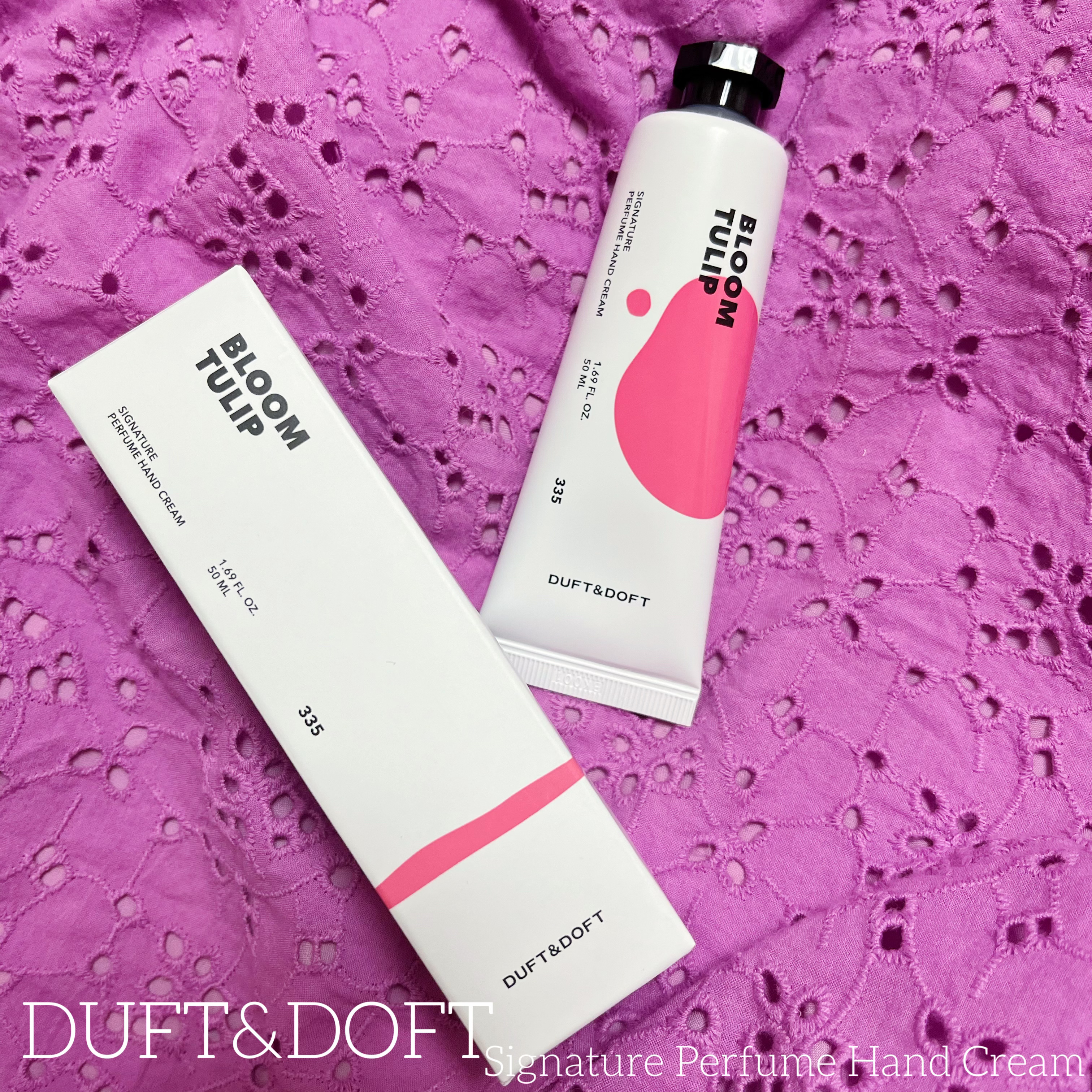 シグネチャーパフュームハンドクリーム ブルームチューリップ/DUFT&DOFT/その他を使ったクチコミ（2枚目）