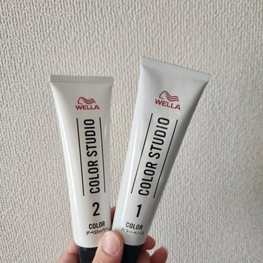 ウエラ ウエラ カラースタジオ クリームタイプヘアカラーのクチコミ「WELLA COLOR STUDIO
モスキーグレージュ🌱

トリートメント→カラーと
順番の.....」（3枚目）