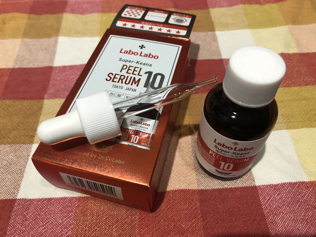 Labo Labo スーパー毛穴ピールセラム10/ドクターシーラボⓇ/美容液を使ったクチコミ（2枚目）