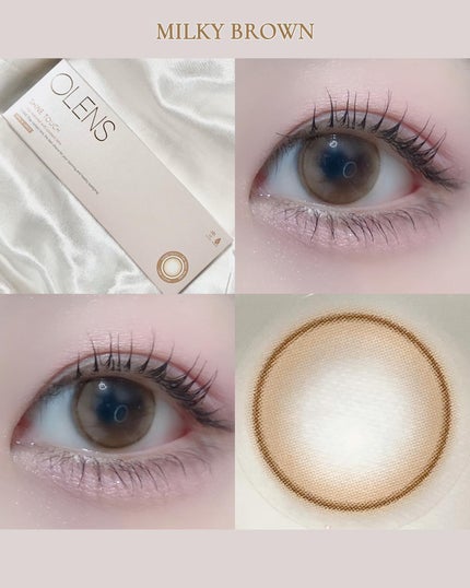 ShineTouch 1day/OLENS/ワンデー(1DAY)カラコンを使ったクチコミ(3枚目)