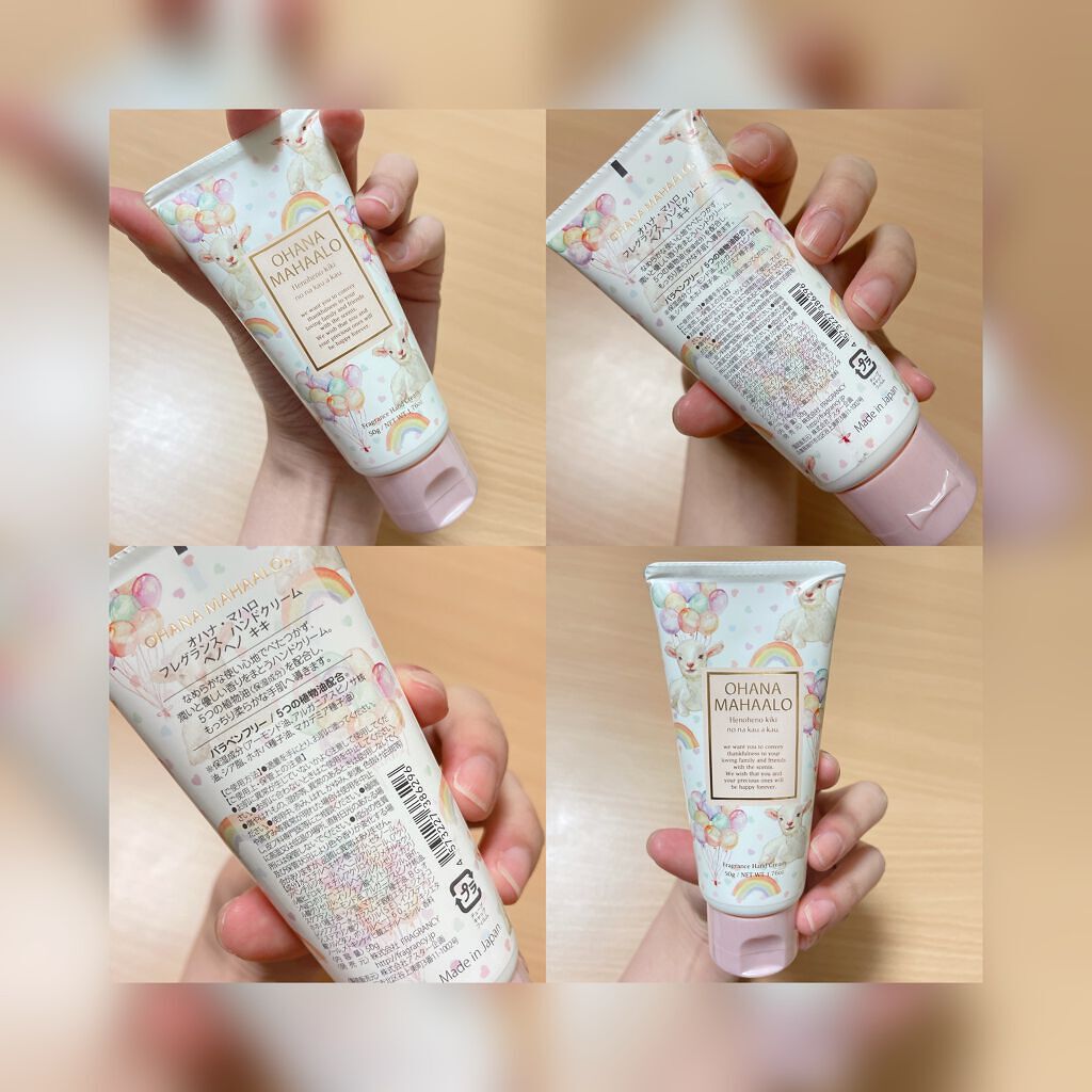 オハナ・マハロ フレグランス ハンドクリーム (ヘノヘノ キキ)/OHANA MAHAALO/ハンドクリームを使ったクチコミ（1枚目）