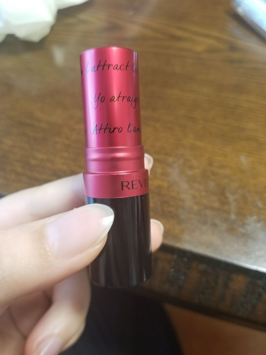 スーパー ラストラス リップスティック/REVLON/口紅を使ったクチコミ（2枚目）