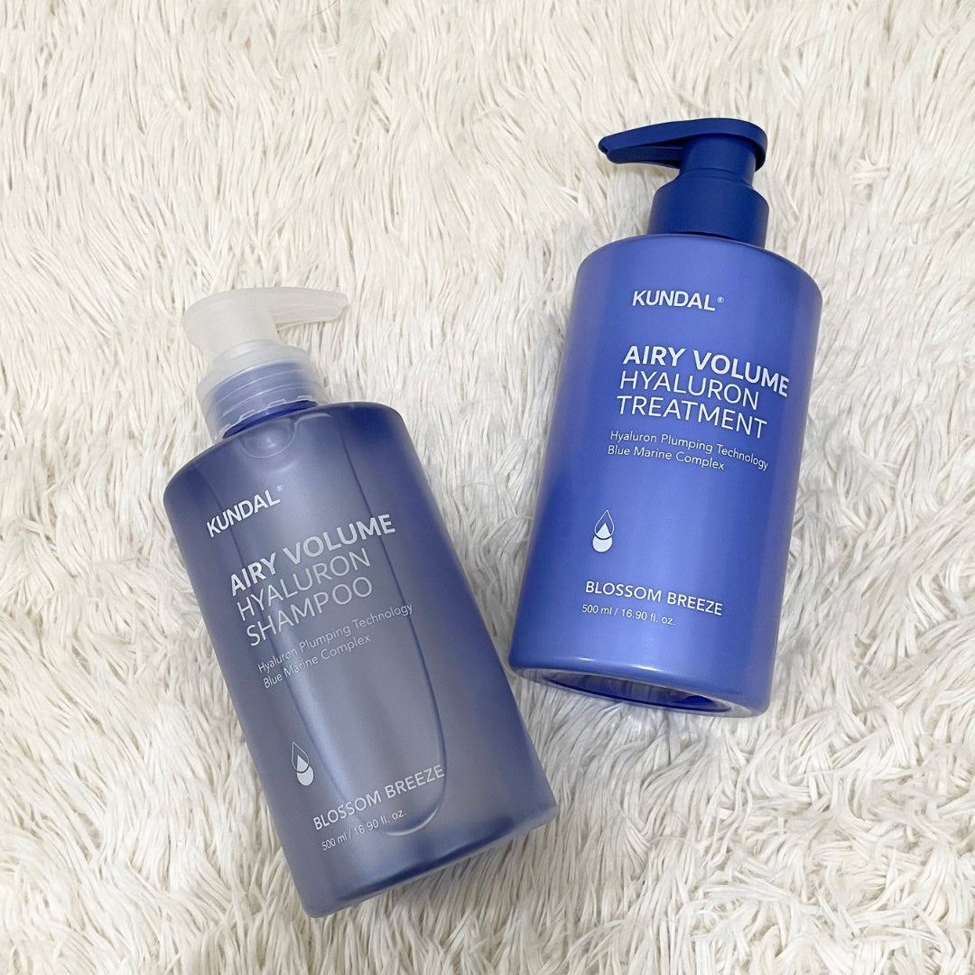 クンダル エアリーボリュームヒアルロンシャンプー/トリートメント/KUNDAL/市販シャンプーを使ったクチコミ(1枚目)