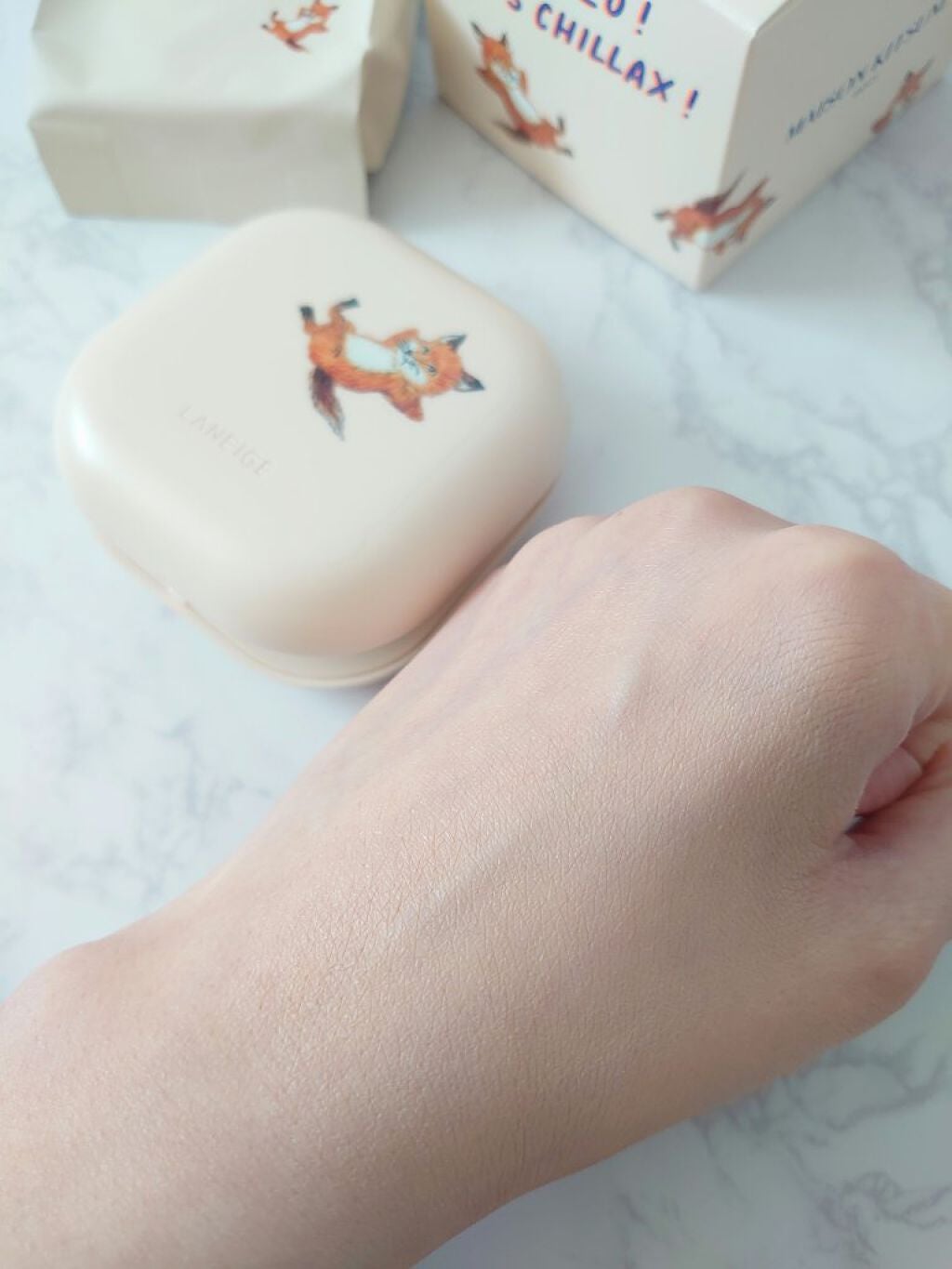 ネオクッション マット/LANEIGE/クッションファンデーションを使ったクチコミ(7枚目)