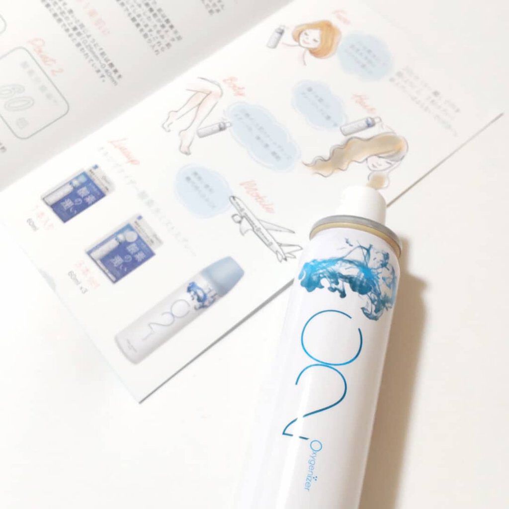 酸素水ミストスプレー 60ml(1本入)/Oxygenizer/ミスト状化粧水を使ったクチコミ（2枚目）