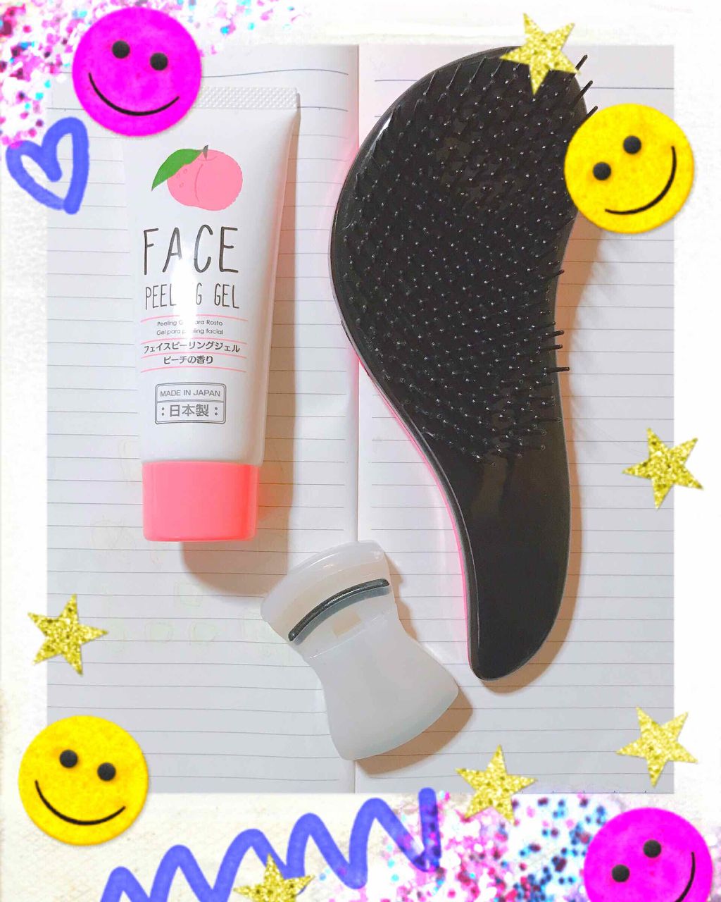 フェイスピーリングジェル ピーチの香り/DAISO/ピーリングを使ったクチコミ(2枚目)