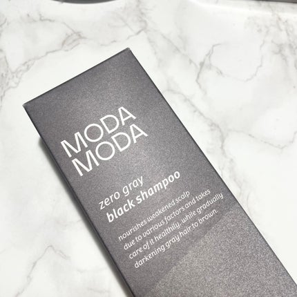 モダモダゼログレイシャンプー/MODAMODA/市販シャンプーを使ったクチコミ(4枚目)