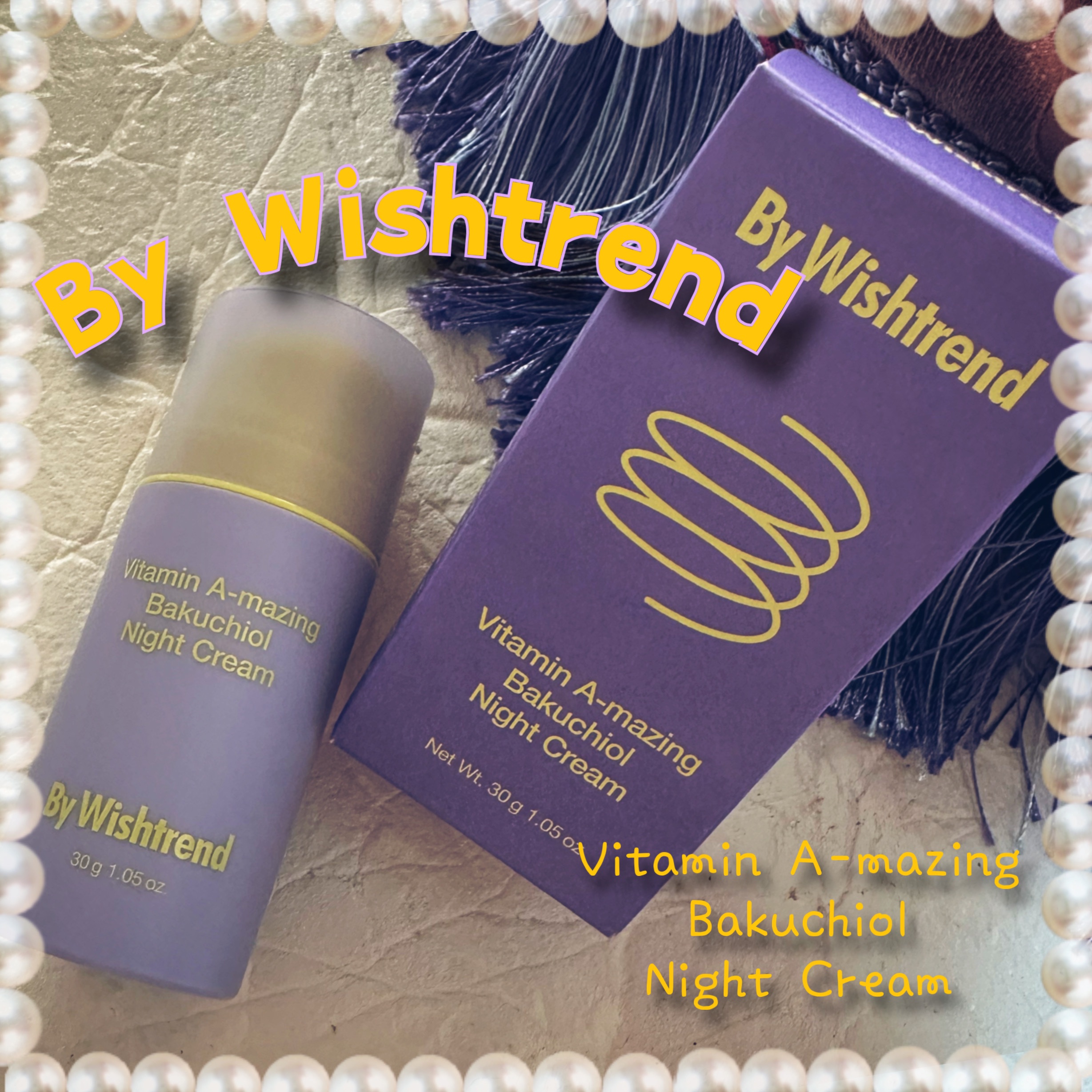 ビタミンA-mazingバクチオールナイトクリーム/By Wishtrend/フェイスクリームを使ったクチコミ（1枚目）