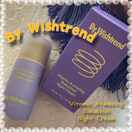 ビタミンA-mazingバクチオールナイトクリーム/By Wishtrend/フェイスクリームを使ったクチコミ(1枚目)