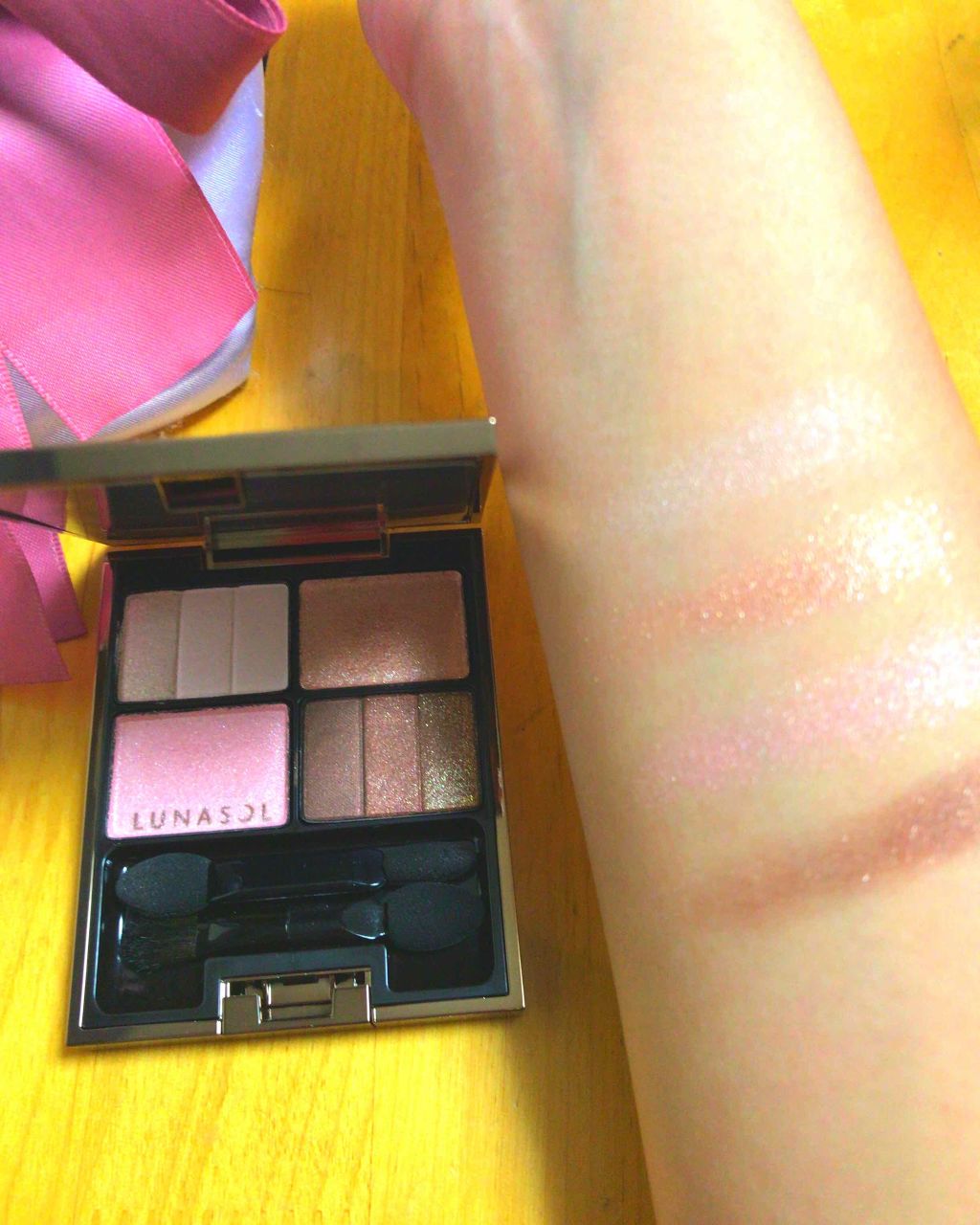 スリーディメンショナルアイズ/LUNASOL/アイシャドウパレットを使ったクチコミ(2枚目)