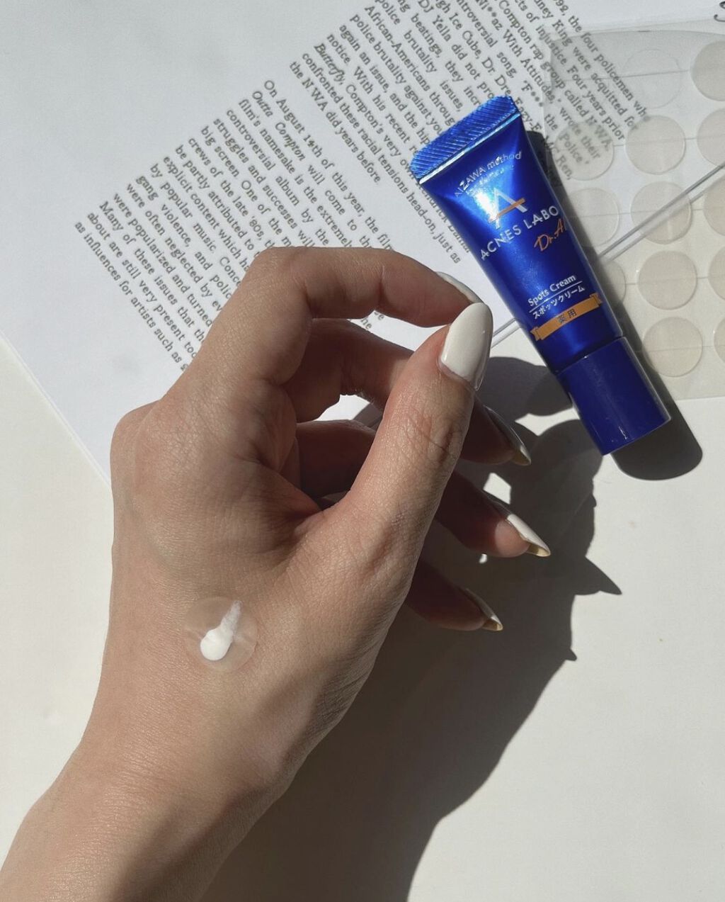 薬用ニキビケア スポッツクリーム/アクネスラボ/フェイスクリームを使ったクチコミ（2枚目）