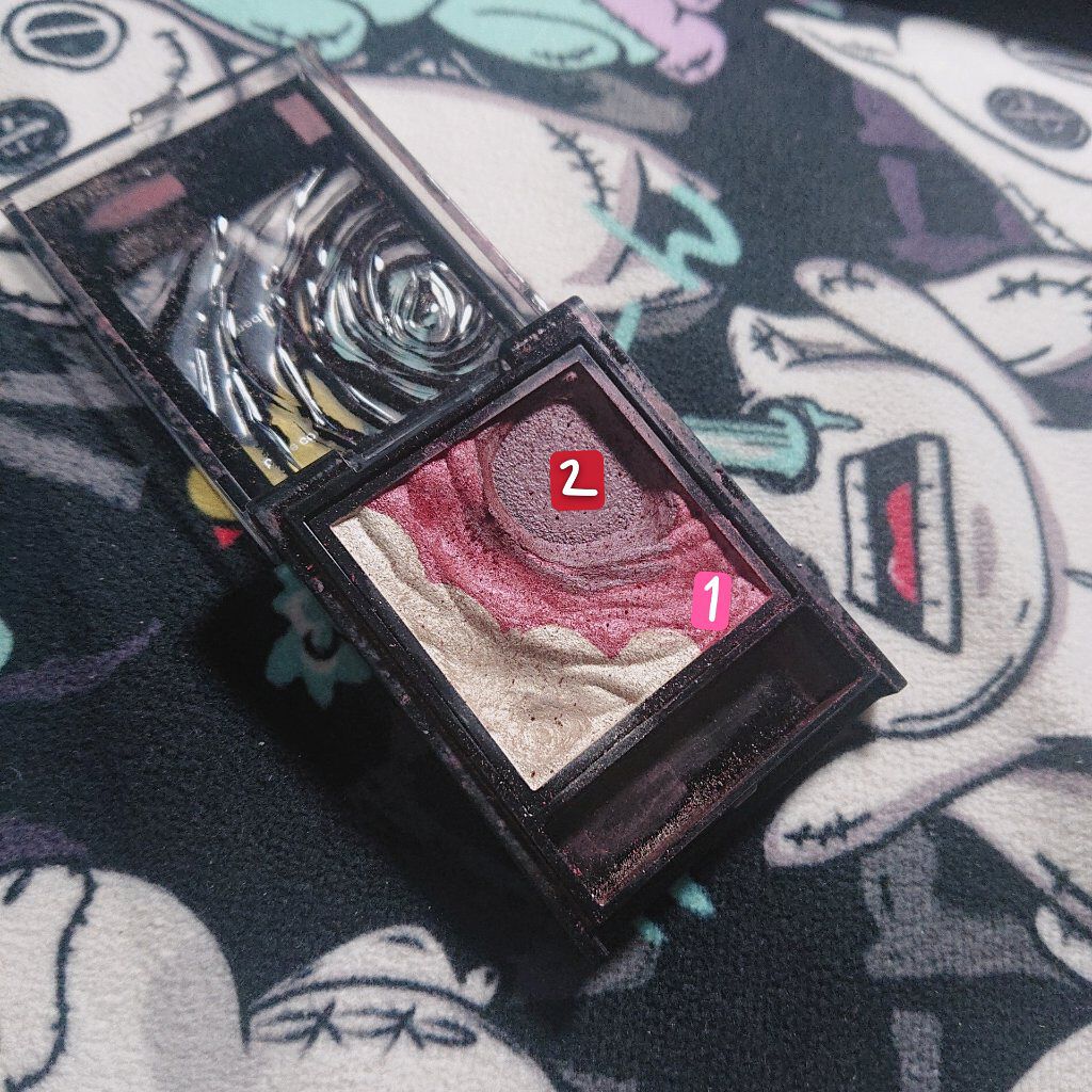 ダークローズシャドウ/KATE/アイシャドウパレットを使ったクチコミ（2枚目）