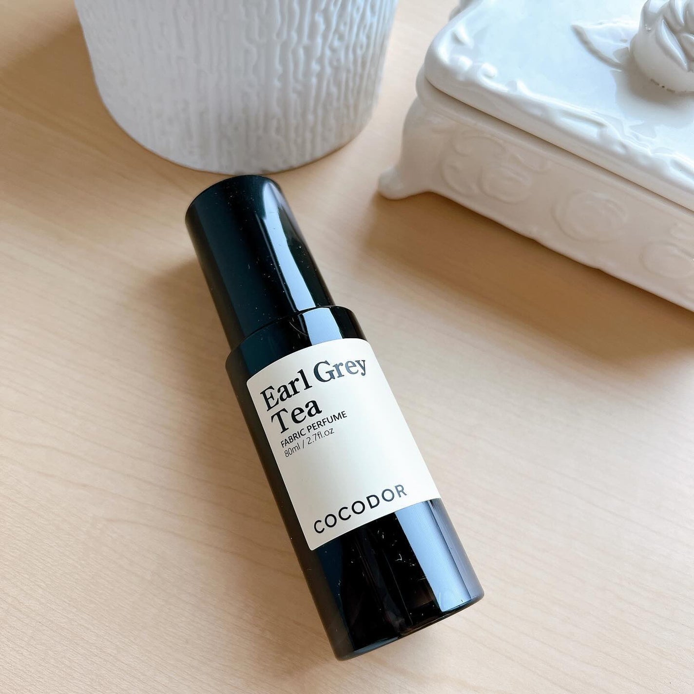 ファブリックパフューム アールグレイティー/COCODOR/ファブリックミストを使ったクチコミ(4枚目)