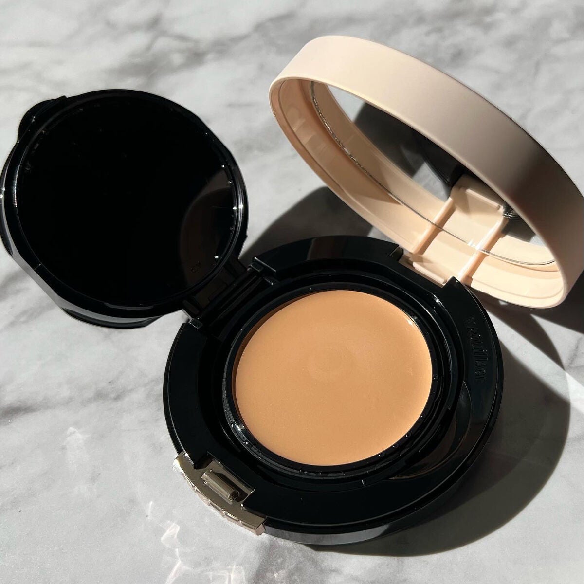 ドラマティッククッションジェリー/マキアージュ/クッションファンデーションを使ったクチコミ(4枚目)