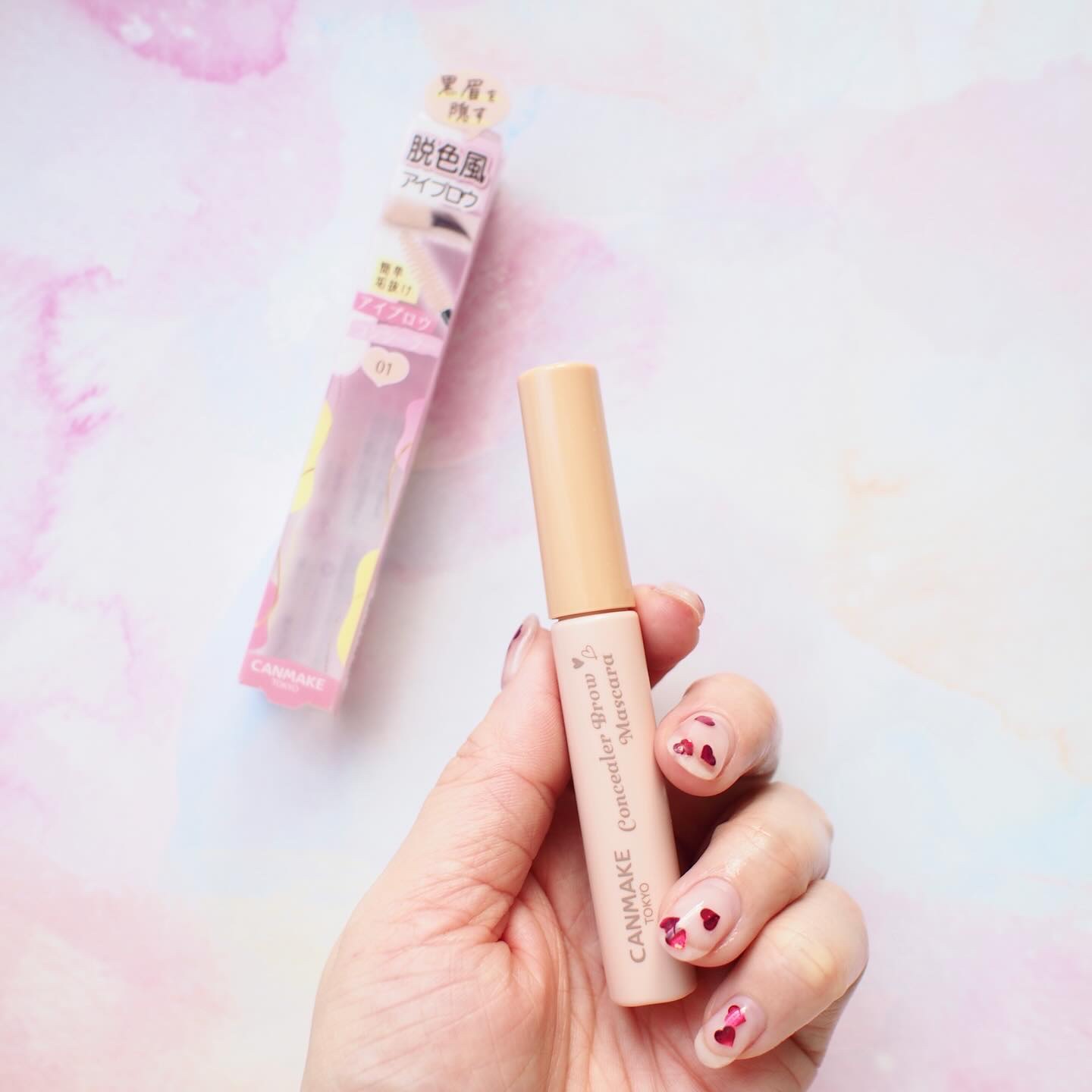 コンシーラーブロウマスカラ/キャンメイク/その他アイブロウを使ったクチコミ（2枚目）