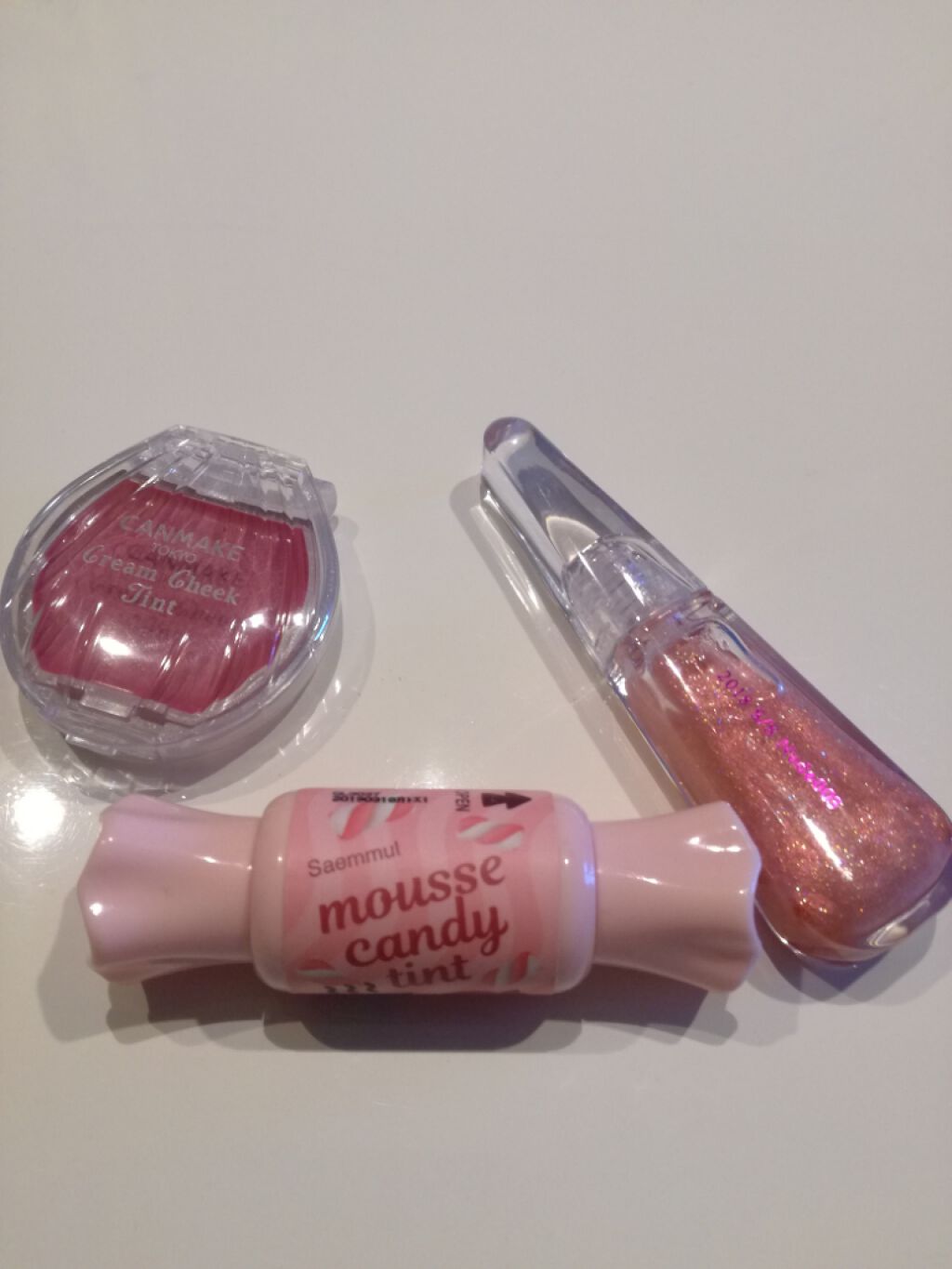 クリームチーク ティント/キャンメイク/ジェル・クリームチークを使ったクチコミ(1枚目)