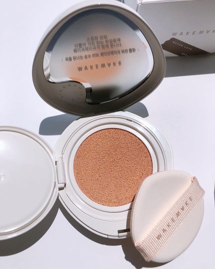 ビーガンクリーンピュアカバークッション/wakemake/クッションファンデーションを使ったクチコミ(4枚目)